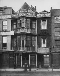 Der Sir Paul Pindar, Bishopsgate Street, ca. 1878